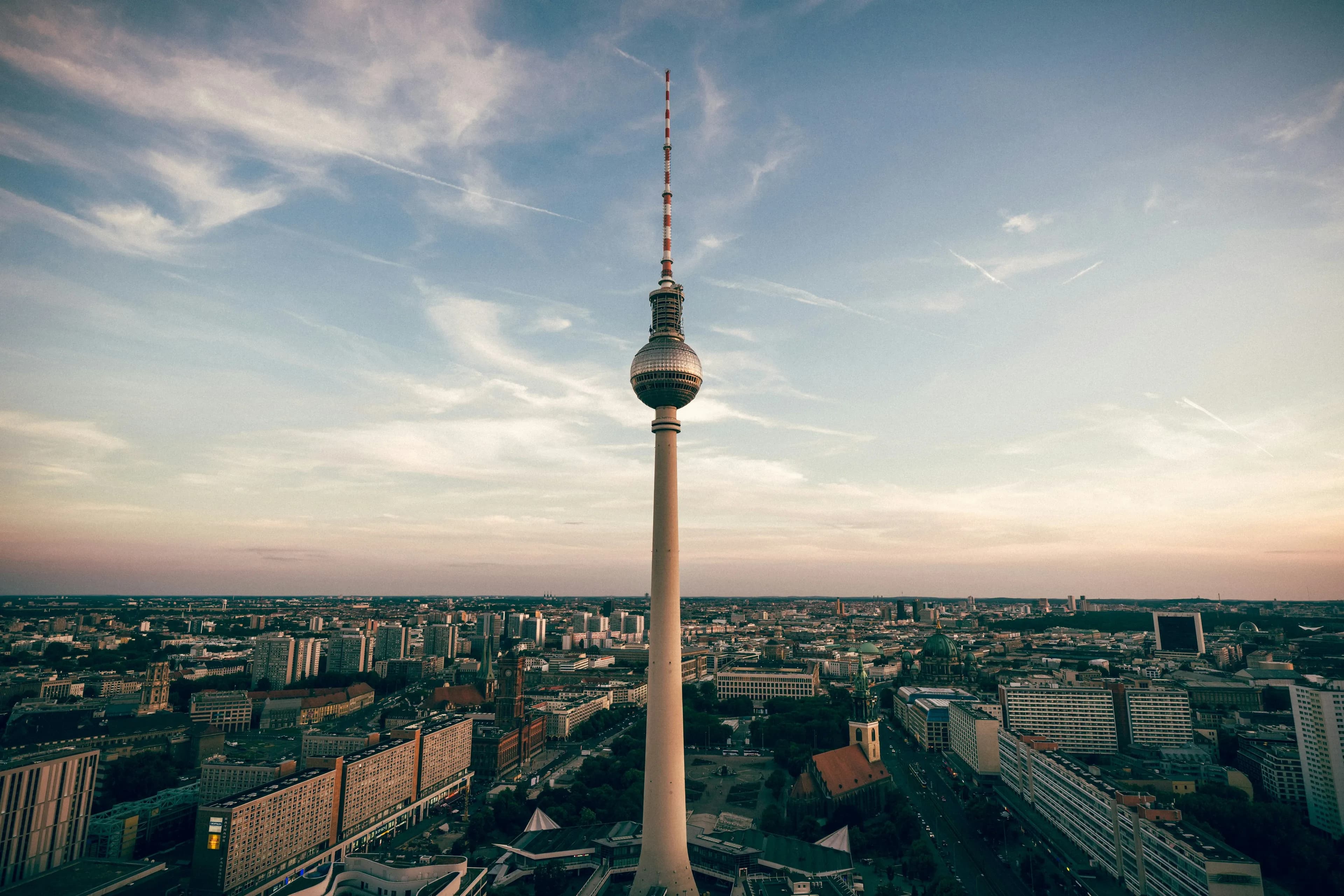 Berlin television tower