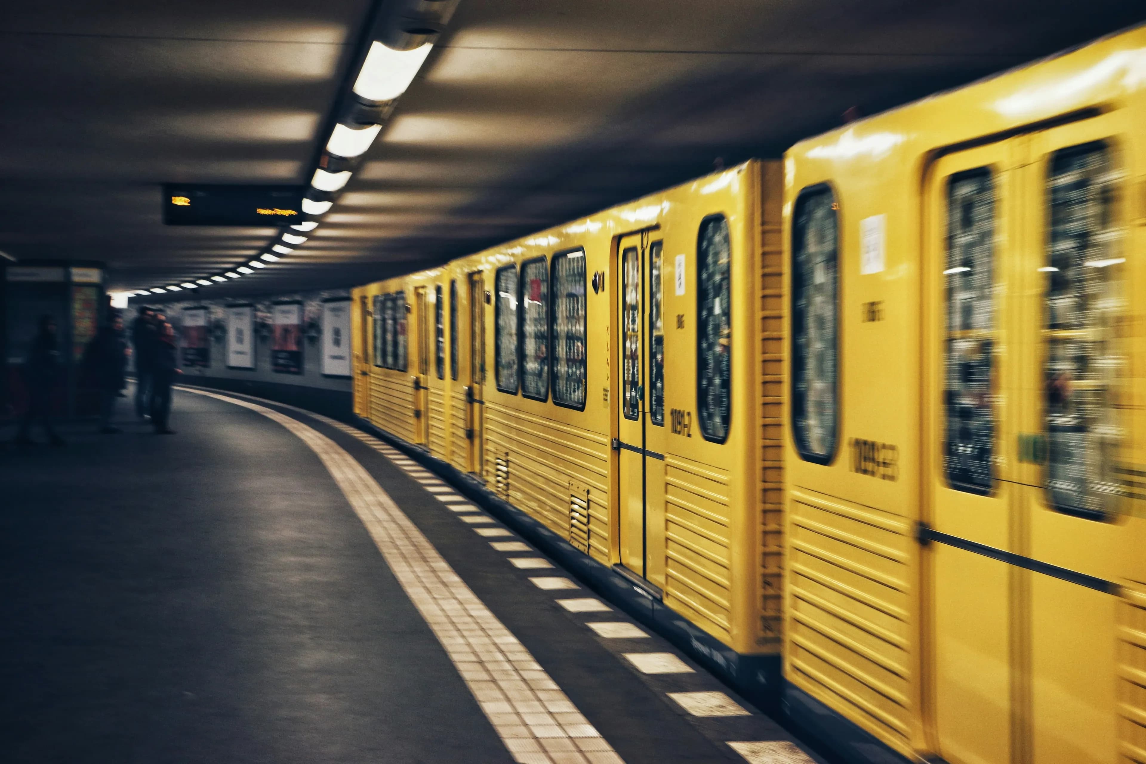Berlin U bahn Station