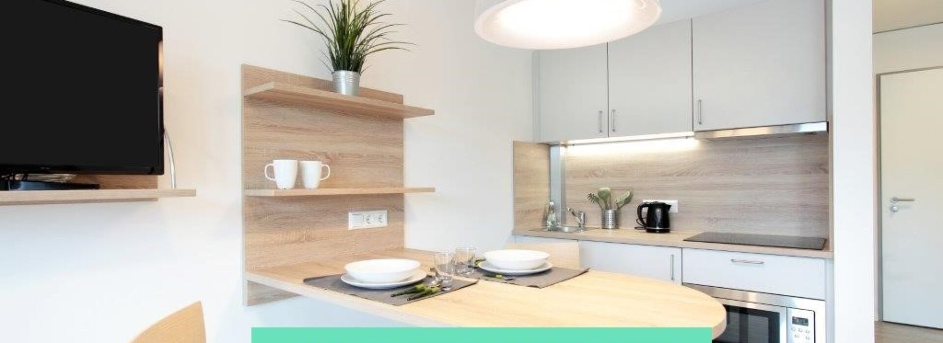 Tübingen TÜ3 Cozy Main Student Aparments Neon Wood